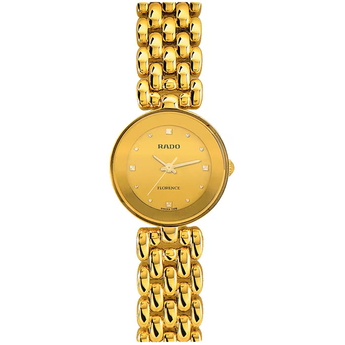Rado Florence Quartz full Golden Women Watch
