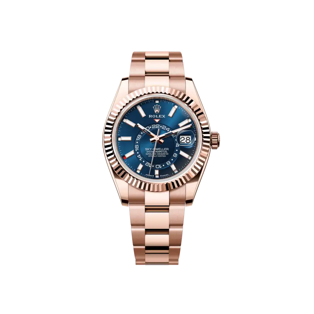 Rolex Sky-Dweller Oyster, 42 mm, Everose gold 336935