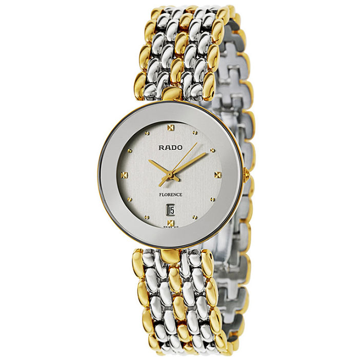 Rado straps Florence Regional Strap Enlarge image Two-Tone Stainless steel bracelet Women Watch